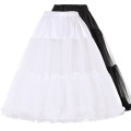 Belle Poque Women&#39;s Luxury White Crinoline Petticoat Underskirt para Retro Vintage Dress BP000178-2